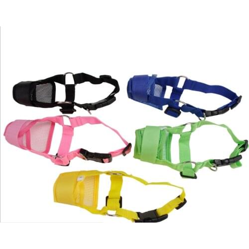 Pet Dog Muzzle Breathable Basket Muzzles Large Dogs Stop Biting Barking Chewing For Greyhound Gree Whippet Dogs supplies