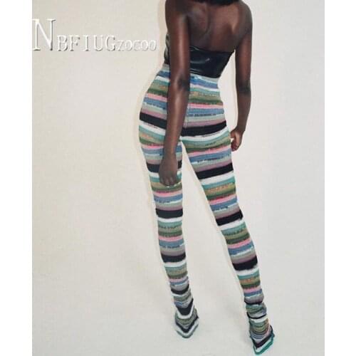 Женские цветные брюки NBFIUG ZOCOO China At AliExpress