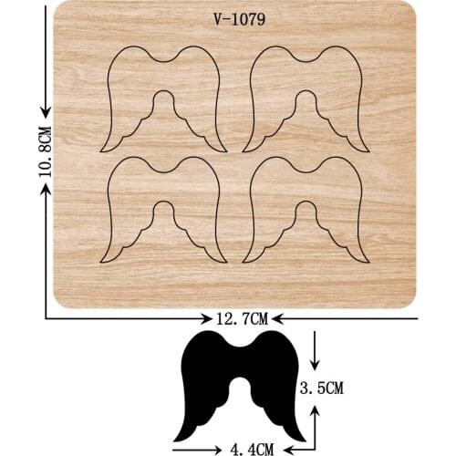 New black beard wooden dies cutting dies for scrapbooking /Multiple sizes /V-1079