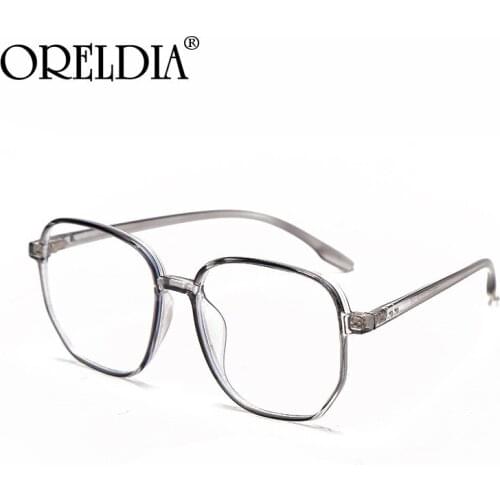 Transparent Computer Glasses Frame Women Men Anti Blue Light Square Eyewear Blocking Glasses Optical Spectacle Eyeglass UV400
