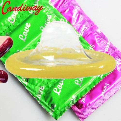 Lots/100Pcs Natural latex Condoms Oil Quantity Sex penis sleeve cock cage adult Products for Men dick cover Sex toys wholesale