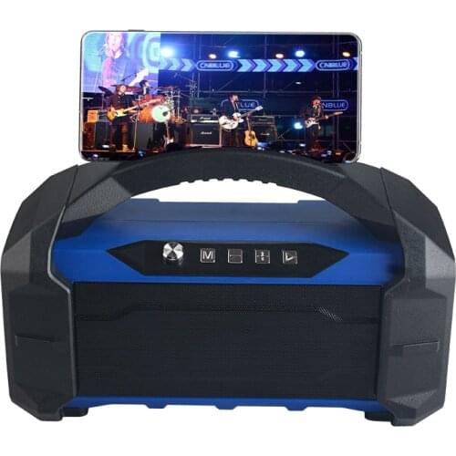 Portable bluetooth Speaker with microphone Outdoor Wireless Music Stereo Bass Subwoofer Support FM TF Aux & Recorder