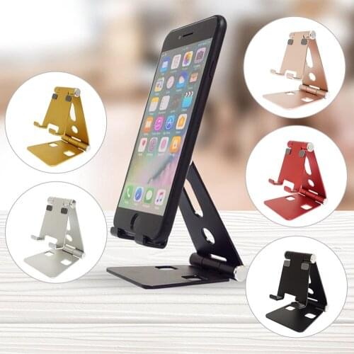 Foldable Cell Phone Desk Stand Holder Mount Cradle For Smartphone Tablet For iPhone for Samsung for Huawei Universal