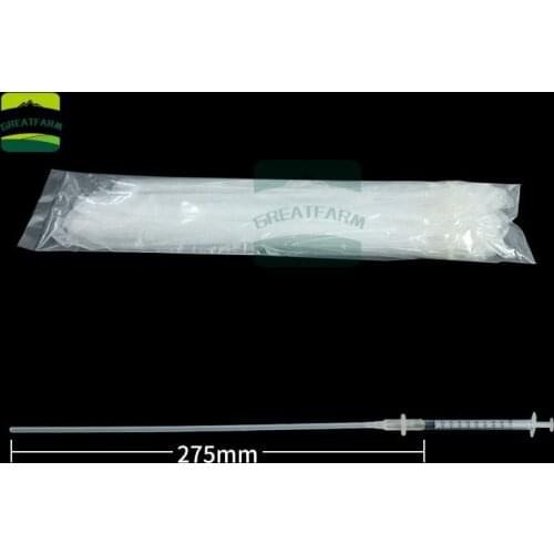 30PCS DOG Artificial Insemination DOG Catheter Tube Disposable DOG Canine Plastic Pipes Sperm Semen Seminiferous PETS SUPPLIES