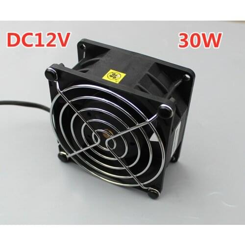 DC12V violent fan 30W computer server cooling PWM brushless speed control fan 8cm powerful exhaust fan
