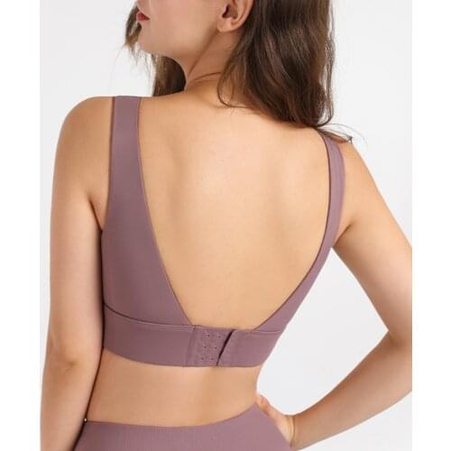 NCLAGEN Sports Bra High Impact Support Female Push Up Fitness Crop Top Women Beautiful Back Gym Underwear Sexy Workout Brassiere