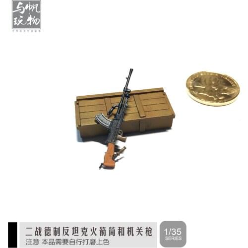 1:35 Resin Gun Model colorless 2-3CM