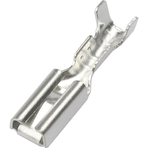 50pcs 2.8 Series car plug-in connector tin-plated DJ 621-E2 .8 × 0.8 Aa2