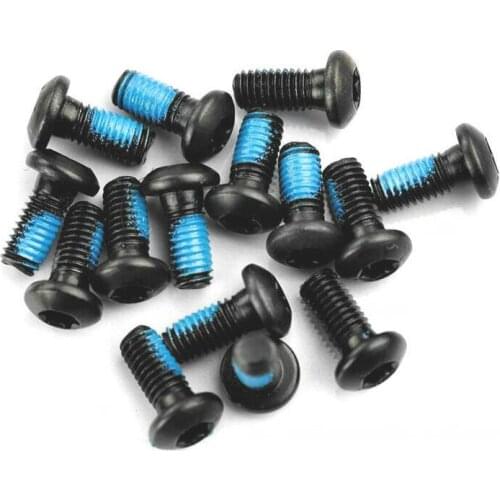 50pcs Stainless Steel T25 Cycle Bicycle Brake Disc Bolts Screw Bike Brake Rotor Bolts Mtb Cycling Screws Bicycle Accessories