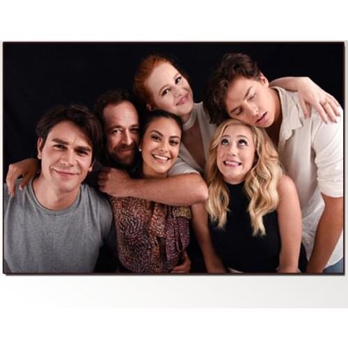 Full Diamond painting 5D Riverdale Luke Perry And Camila Mendes DIY Diamond Embroidery Home decoration rhinestones picture