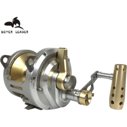 20/30/50W Big Game Fishing Trolling Reels Full Metal Boat Fishing Reel For Trolling Saltwater Ocean Jigging Master Reel Overhead