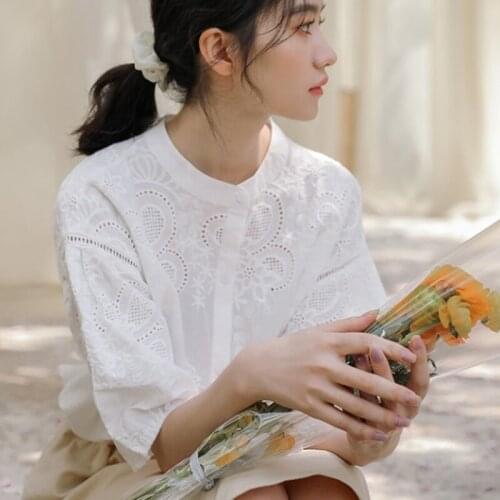 HIKOSAKA White Blouses