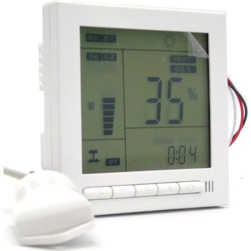 230V10A Compressor contact Dehumidification controller with Humidity sensor