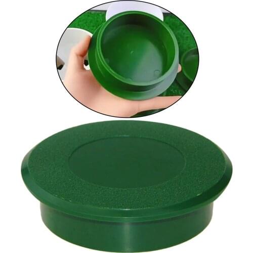 Golf Hole Cup Cover Holes Protective Cap Lid Practice Accessor for Beginner