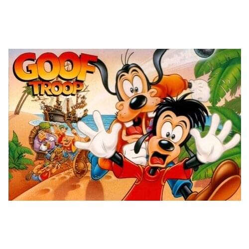 Hot Selling 16bit 46pin Super Game Card - Goof Troop