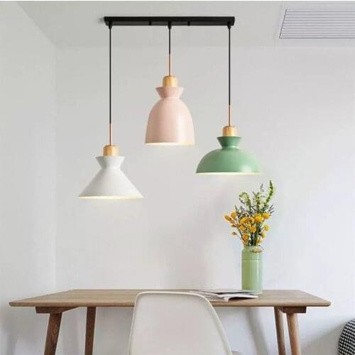 Loft vintage pendant lights Iron Pulley Lamp Bar Kitchen Home Decoration E27 Edison Light Fixtures Free Shipping
