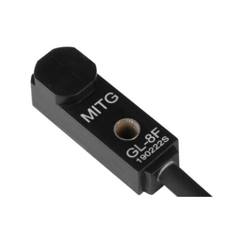 Micro-miniature metal sensor switch GL-8F square front proximity switch limit sensor NPN24V
