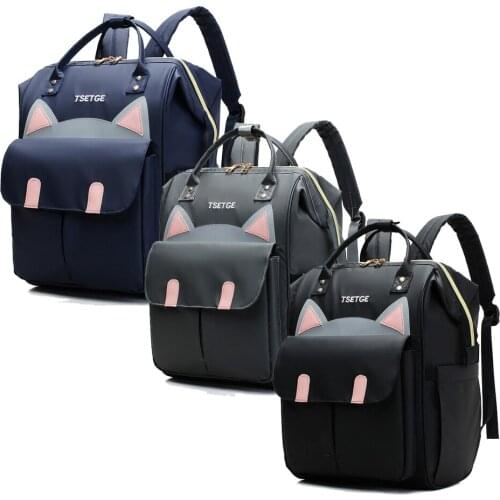 Fashion Baby Diaper Bag Mummy Maternity Nappy Bag Large Capacity Mummy Travel Backpack Waterproof Nursing Bag For Stroller