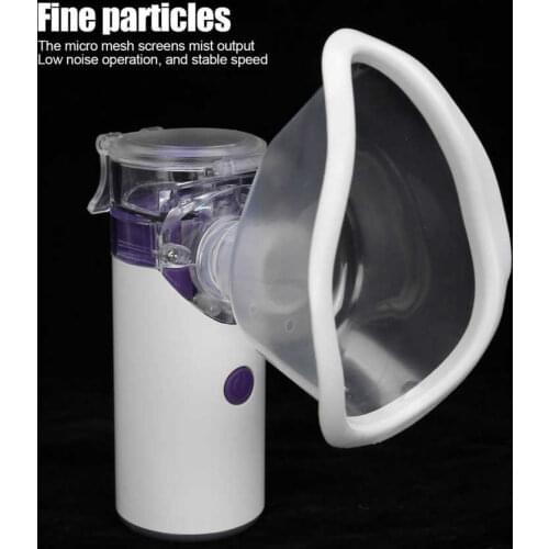 Multifunctional Care Portable Mesh Machine Handheld Ultrasonic Medicine Liquid Inhaler Atomizer Ear Clean