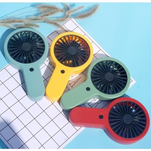New handheld fan USB fan student mini high wind fan portable outdoor small fan bladeless fan air cooler for summer car cooling