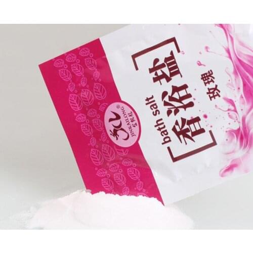 Drop Ship&Wholesale Bath Sea Salts Rose Essence Powder Shower Body Foot Massager Skin Care SPA Exfoliation Scruber Gift Oct.18