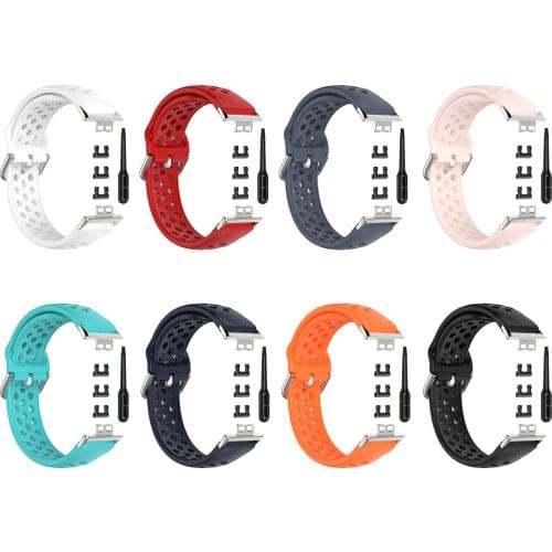 Silicone Strap For Huawei Watch Fit Smart Watches Soft Sport Waterproof Wrist Band Watchband For Huawei Fit Bracelet Accessories