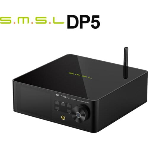SMSL DP5 High Fidelity HIFI Network Music Player MQA Full Decoding ES9038Pro Steaming Playback DSD256 IIS USB Bluetooth Player