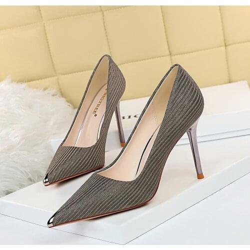 BIGTREE Shoes New Woman Pumps Comfort Women Shoes High Heels Office Shoes Stiletto Heels Sexy Party Shoes Women Heels Footwear