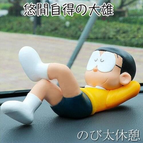 Car Interior Decoration Personality Doraemon Realistic Characters Cartoon Home Auto Accessories Model XD-1