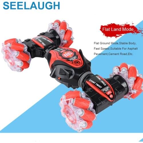 2.4G Remote Control Light Music 4WD RC CAR Radio Gesture Induction 4WD High Speed Climbing RC Car Sylhair