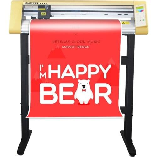 24inch vinyl cutter High Quality Automatic Contour Serial USB Port Udisk 2 Feet Vinyl Cutting Plotter