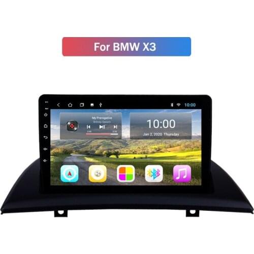 Android 9 Car GPS For Bmw X3 Series on Board DVD Reversing Image Car Android Smart GPS Navigation 2G+32G Navigation Head Unit