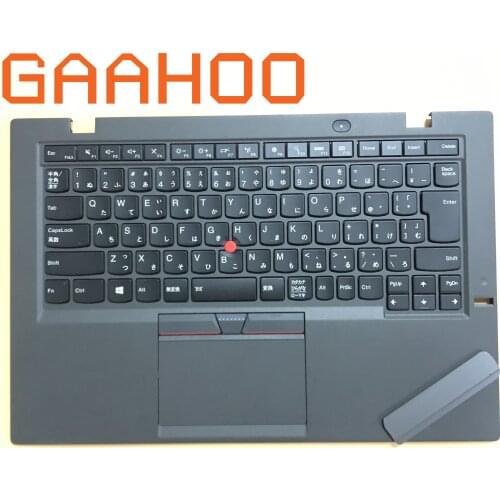 For Lenovo ThinkPad X1 Carbon 3rd 2015 JA JP Backlight Keyboard Bezel Palmrest Cover /w TP Speaker Power Button Assembly