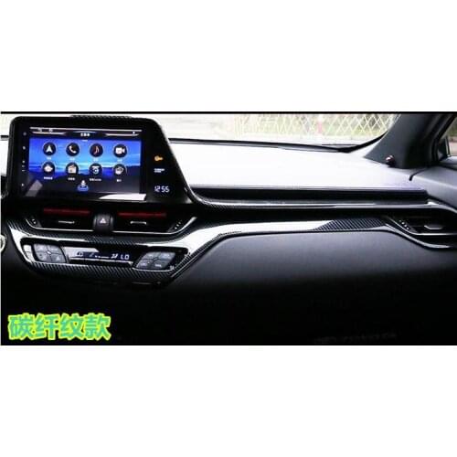For Toyota C-HR CHR 2016 -2018 2019 2020 car dashboard decoration cover interior central control trim styling accessories parts
