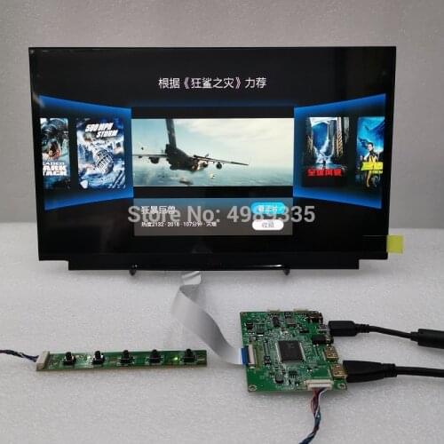 13.3 inchdisplay capacitive touch module equipped with 1920 x1080 IPS 2 mini HDMI LCD module car Raspberry Pi 3 PS3 XBox game