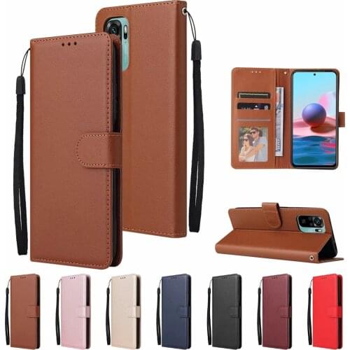 Flip Wallet Case for Xiaomi Redmi Note 10 Pro Max 9 8 7 6 5 4 Pro 9 9A 9C 9T 8 8A 7A 6A 5A 4X 5 Plus Leather Case Protect Cover