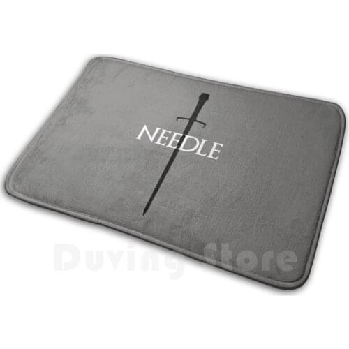 Needle Soft Non-Slip Mat Rug Carpet Cushion Game Thrones Needle Sword Serie Cool Fun Tv Freak Inspiration Follower Got
