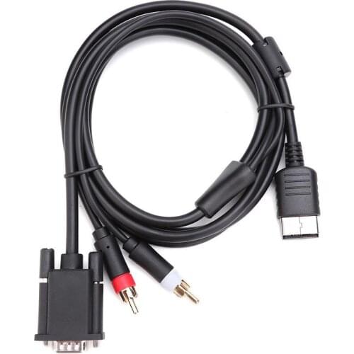 VGA Cable for SEGA Dreamcast RCA Adapter Audio Video Wired