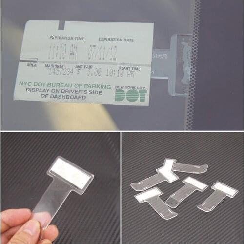 Car Parking Ticket Clip Organizer Card Bill Holder FOR Mini Cooper R50 R52 R53 R55 R56/Porsche Cayenne Macan