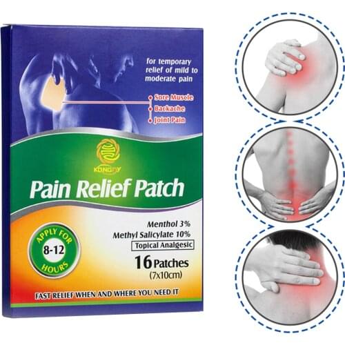 KONGDY 16 Pieces Pain Relief Patch 7*10 CM Chinese Medical Back/Muscle Pain Killer Health Care Neck/Arthritis Pain Reliever