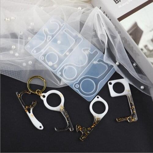 New Silicone Mould Dried Flower Resin Decorative DIY Diamond butterfly Pendant Type epoxy resin molds for jewelry