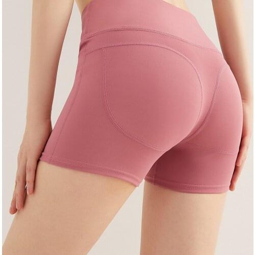 2021 New Peach Hip Yoga Pants Suit Three-point Slim Stretch High Waist Tight-fitting Legging Fitness Pants Sports Leggings Women