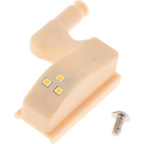 Lights Compact Hinge Cabinet Kitchen Cupboard With LED Sensor