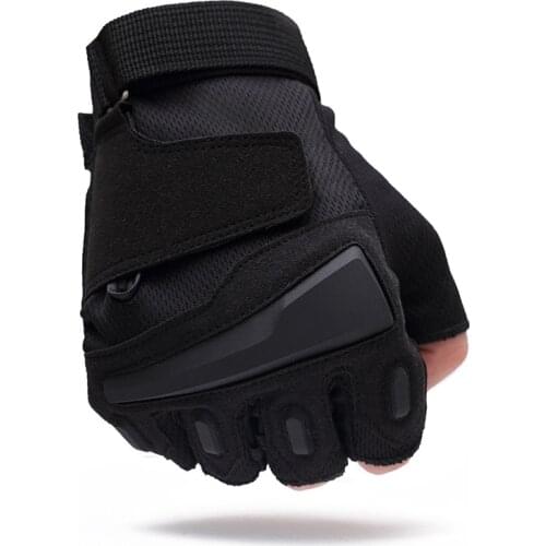 Special Forces CS Tactical Gloves Men Women Military Combat Army Gloves Outdoor Black Fingerless Sports Fitness Gloves AGL009A
