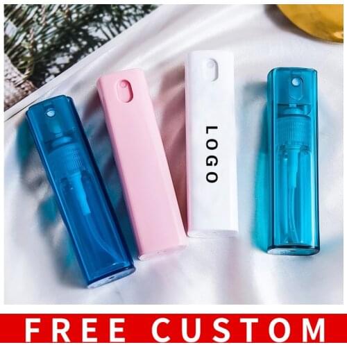 100pcs/lot 10ml Drawer Type Plastic Refillable Perfume bottle Traveler Spray Atomizer Empty Parfum Bottle