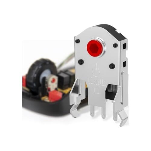Rotary Mouse Scroll Wheel Kailh 7/8/9/10/11/12mm Encoder 1.74 mm hole 20-40g force for PC Mouse alps encoder 800,000 life cycles
