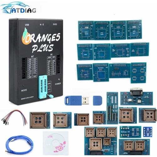 V1.35 Orange5 Plus OEM Orange 5 ECU Programmer Orange 5 Full Adapters Universal Programer Orange 5 OEM Programmer Device Orange5