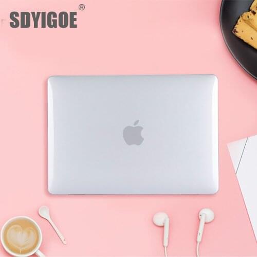 Laptop Cases Crystal Cases For MacBook touchbar pro16 13/15 inch A2159 A1989 A1932 A2179A1708 For apple Notebook case Hard shell