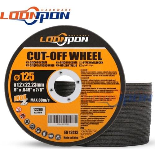 125mm/4inch Resin Cutting Disc Bore 22.2mm Cutting Discs Flap Grinding Grinding Discs Angle Grinder Wheel for Metal 5-50Pcs