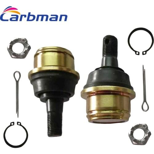 Carbman 2 Sets Ball Joint for Honda TRX420FE Rancher 420 Es 4X4 2007 2008 Lower Balls